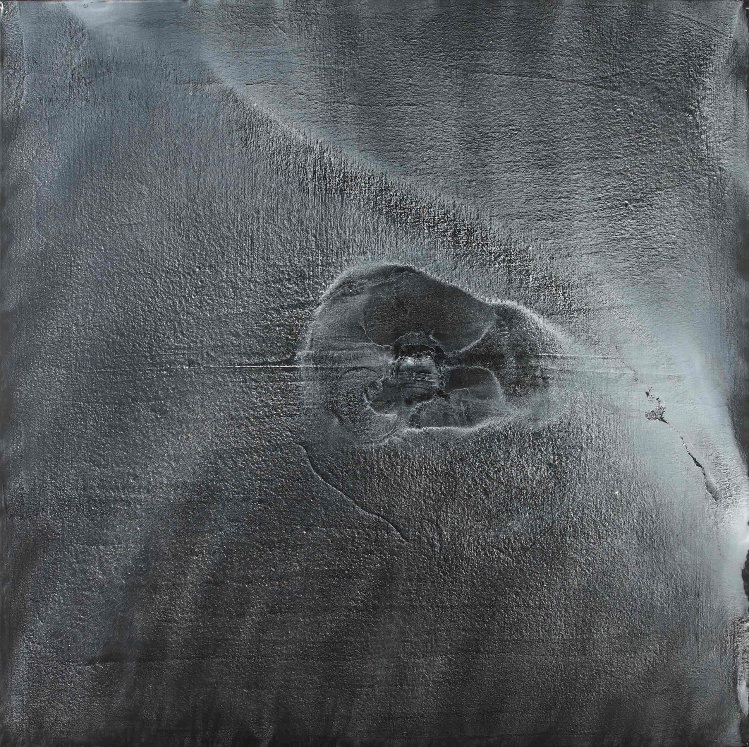 Gray 26-2007-Acrylic on canvas-200x200cm
